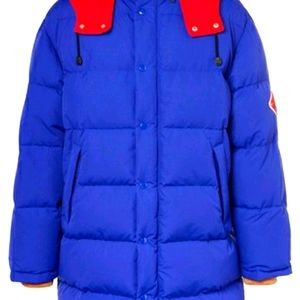 GUCCI - LOGO NYLON QUILTED DOWN JACKET - MINT